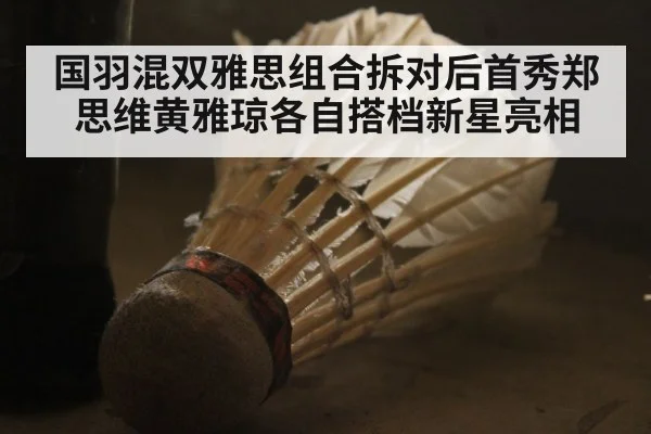 国羽混双雅思组合拆对后首秀郑思维黄雅琼各自搭档新星亮相